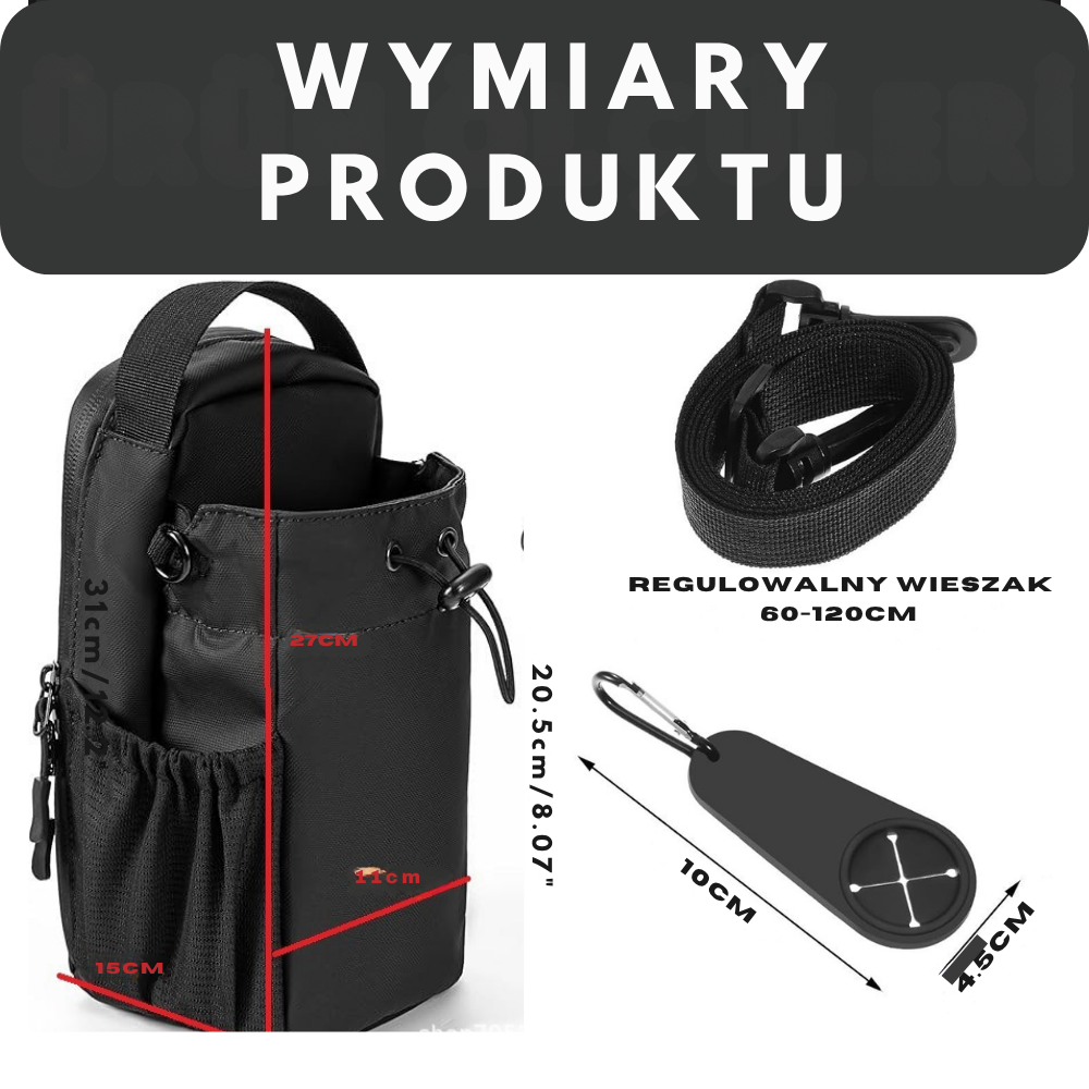 MagneGo™ Torba sportowa i podróżna  z magnesami